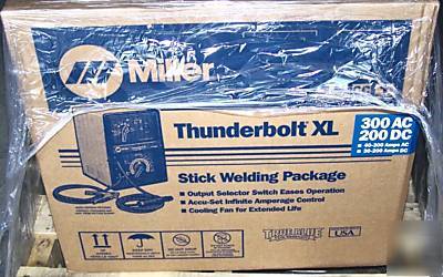 New miller thunderbolt xl 300/200 welder,single phase