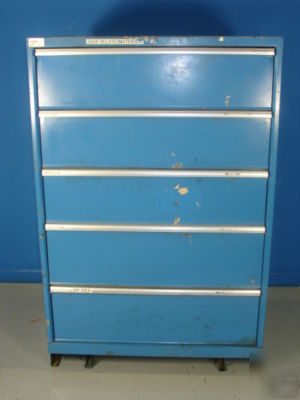 Nice used large lista cabinet 5 drawer extra wide 40