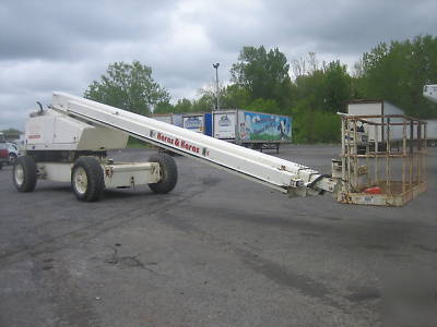 Snorkel 4WD diesel 80' boomlift runs great jlg genie hd