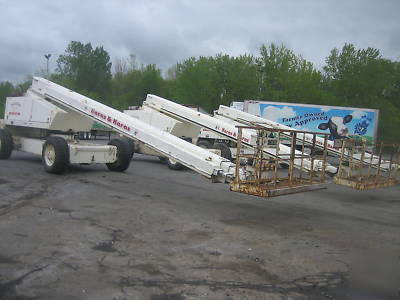 Snorkel 4WD diesel 80' boomlift runs great jlg genie hd
