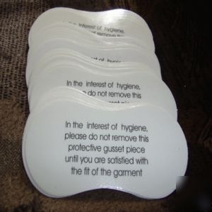 Try-on protective hygienic strip/liner* swimsuits,ling.