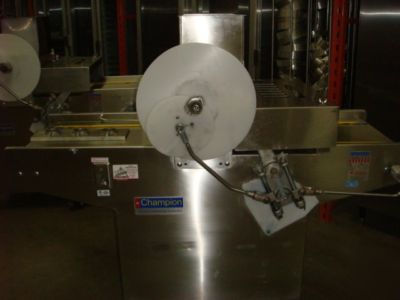  champion cookie machine depositor stainless steel