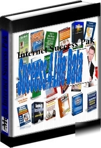 Internet marketing success mega pack w/ resell rights