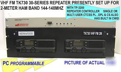 Kenwood vhf repeater 144-148MHZ tk-730 2 meter ham