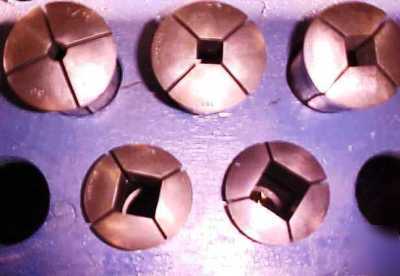 16C spindle adapter,hex,sq, round, 35 collets,wrench