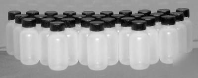 2 oz. bottles herbal homeopathic chemical sample flask