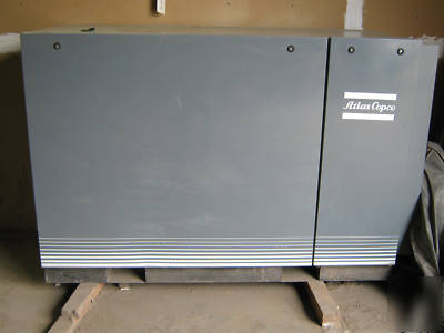 Atlas copco 50HP rotary screw air compressor 2310 hours