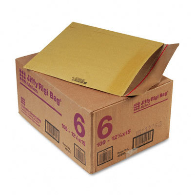 Bag mailer side seam #6 golden brown 100/carton