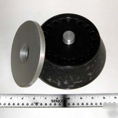 Beckman type 40.3 aluminum 18-place fixed angle rotor