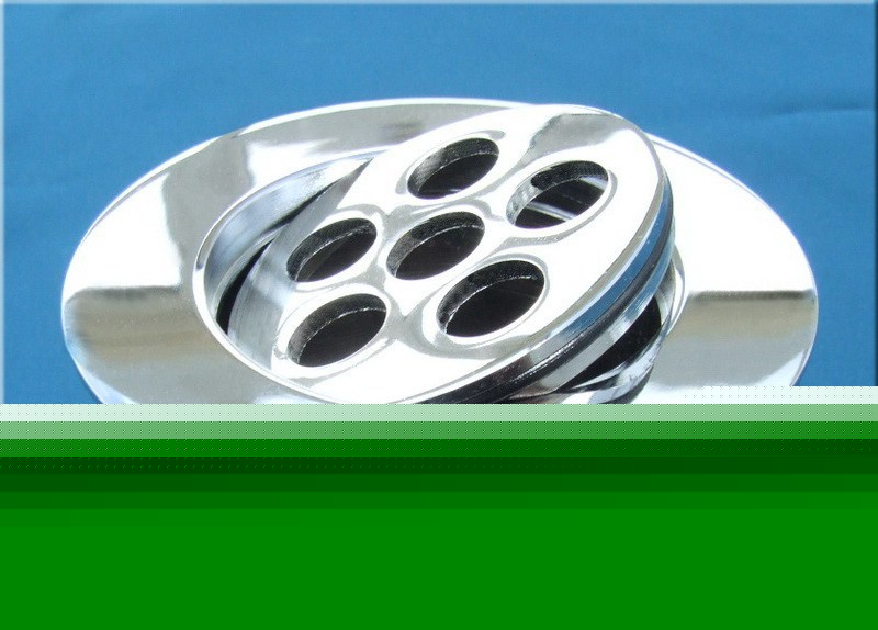 Chrome plated shower drain waste 1 1/2