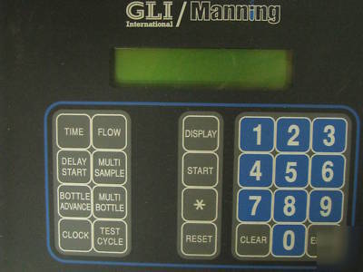Gli / manning pst portable peristaltic fluid sampler