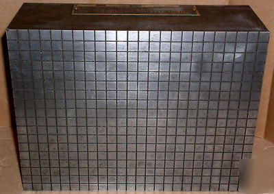 Lapping plate, challenge machinery co. 9 x 12 x 4-1/2
