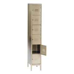 Muv six tier locker box 12X18X78 tropical sand