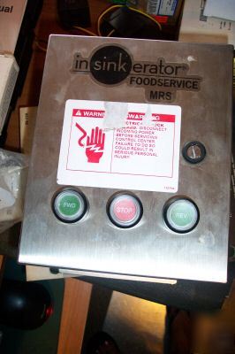 New insinkerator mrs-12 control for garbage disposal*
