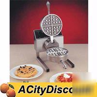 New nemco belgian waffle baker iron - single