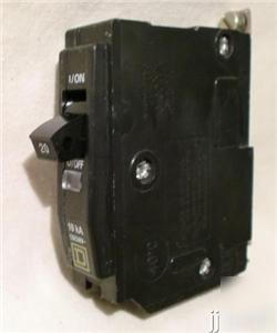 New square d QOB120 20 amp 1 pole bolt qob Q0B120 Q0 cb