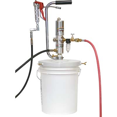 Portable air chassis grease pump 1/4