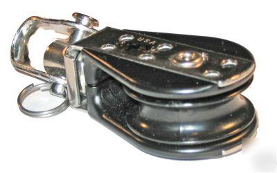 Premium ball bearing pulley 4 antenna rope 1-1/2