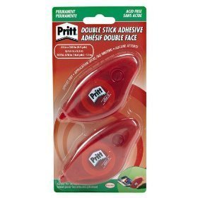 Pritt 20725: 2- sticks permanent adhesive, double face