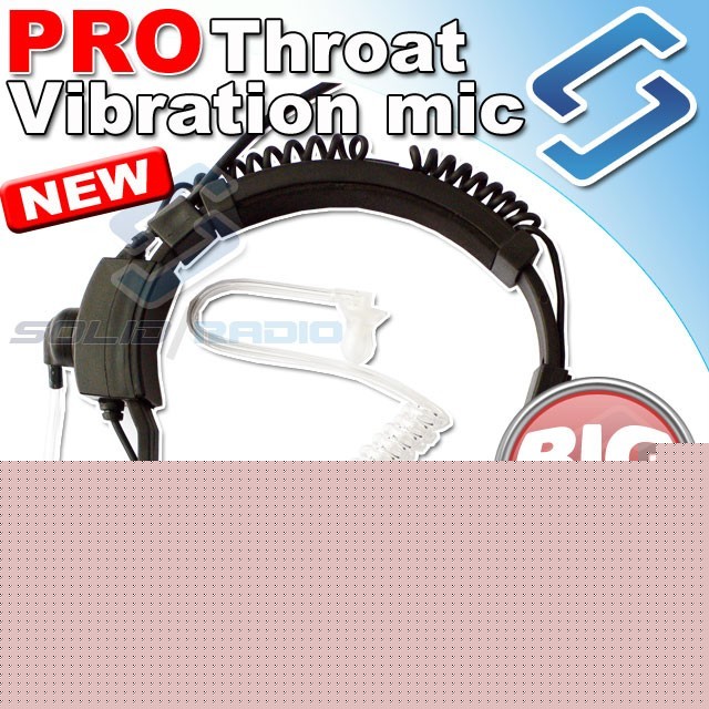 Pro throat vibration mic big ptt for yaesu vx-6R vx-7R