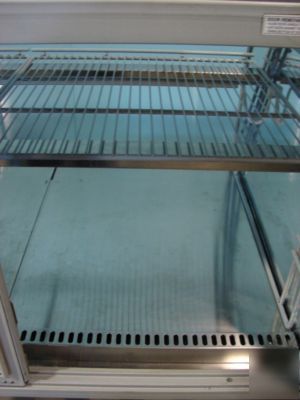 Set of two 4' randell curved refrigerated display cases