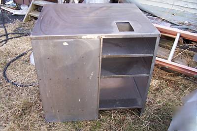 Stainless steel restaurant table stand 4 oven cooker et
