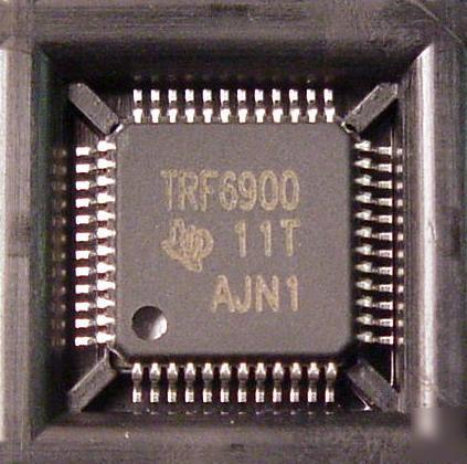 TRF6900 ti single chip rf transceiver nos lot of 4
