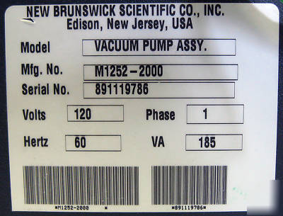 New brunswick biological air sampler sta-204