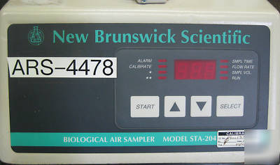 New brunswick biological air sampler sta-204
