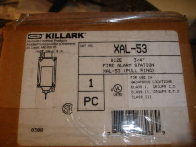 New killark xal-53 explosion proof pull station - 
