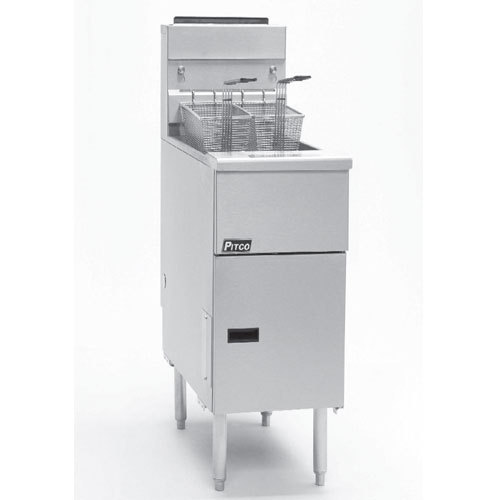 Pitco SG14S fryer, heavy duty, 40-50 lbs. oil capacity