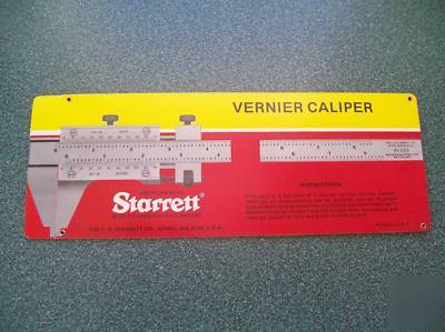 Starrett vernier caliper 
