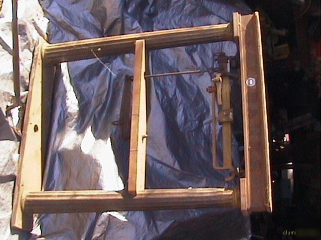 Vintage fairbanks scale mantle pillers ornamental