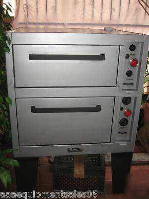  double deck pizza oven electric-alaska mod#22824 ul 