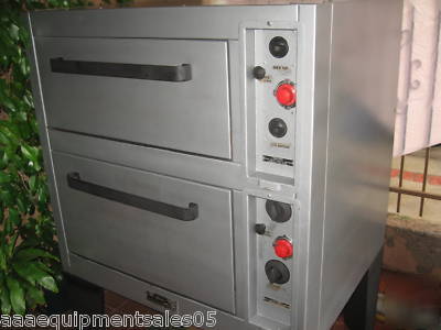  double deck pizza oven electric-alaska mod#22824 ul 