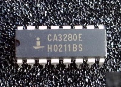 Intersil CA3280E / CA3280 dil variable gain dual op-amp
