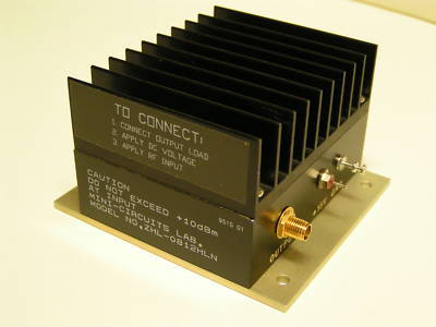 Mini-circuits zhl-0812HLN low noise amplifier 