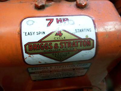 3000 watt briggs & stratton emergency gas generator 7HP
