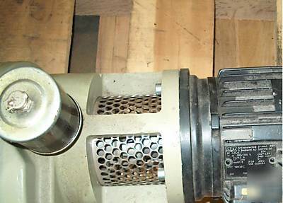 Balzers / pfeiffer WKP250 roots pump, vacuum, 3600L/min