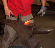 Blacksmith: traditional methods of working iron & steel