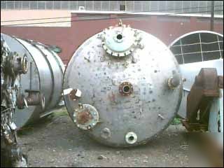 2000 gal alloy fab reactor, 14.5 & f/v, 150 #