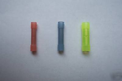 500 cream nylon butt connector electrical terminals 