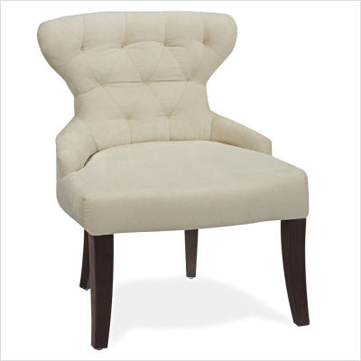 Avenue six curves hour glass chair fabric: oyster