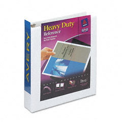 Avery nonstick heavy-duty 1 1/2 inch white view binder 