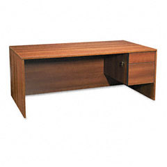 Global adaptabilities single pedestal desk