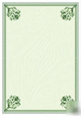 Hand-worked ready-made forms with engravings