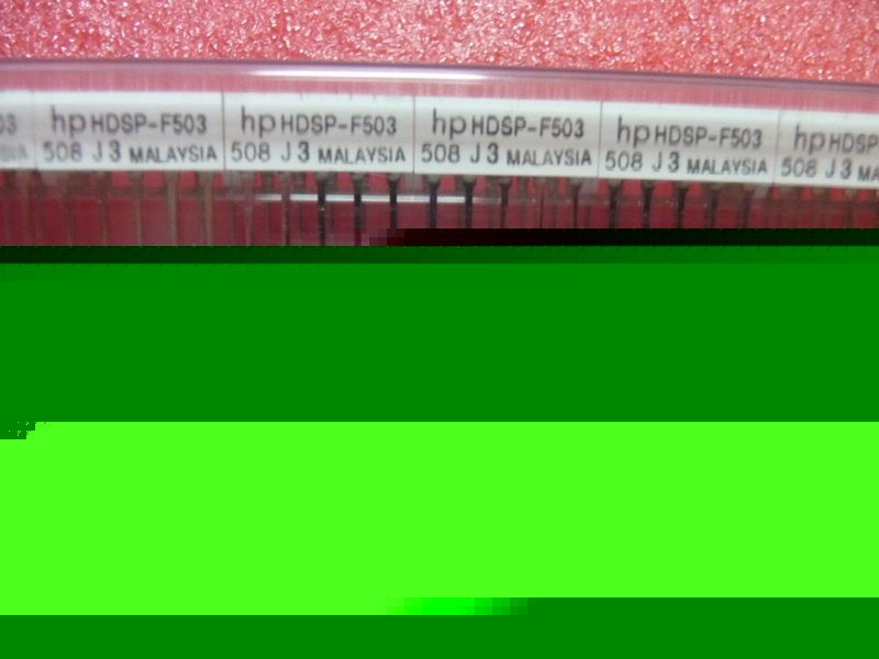 Hdsp-F503 green 7-segment led display w dec, 25PC lot