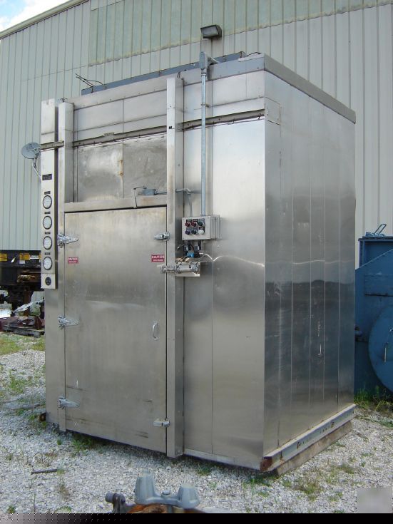Kirk & blum stainless pass through drying oven