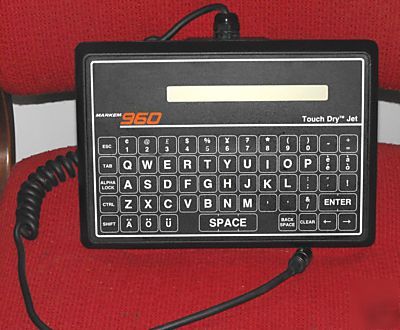 Markem - 960 - touch dry jet - keyboard unit