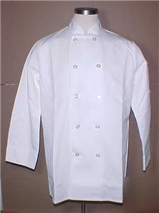 New chefs coat clipper jacket white, xxxx-large brand 